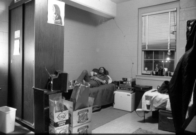 Reclining Dave Pugh.