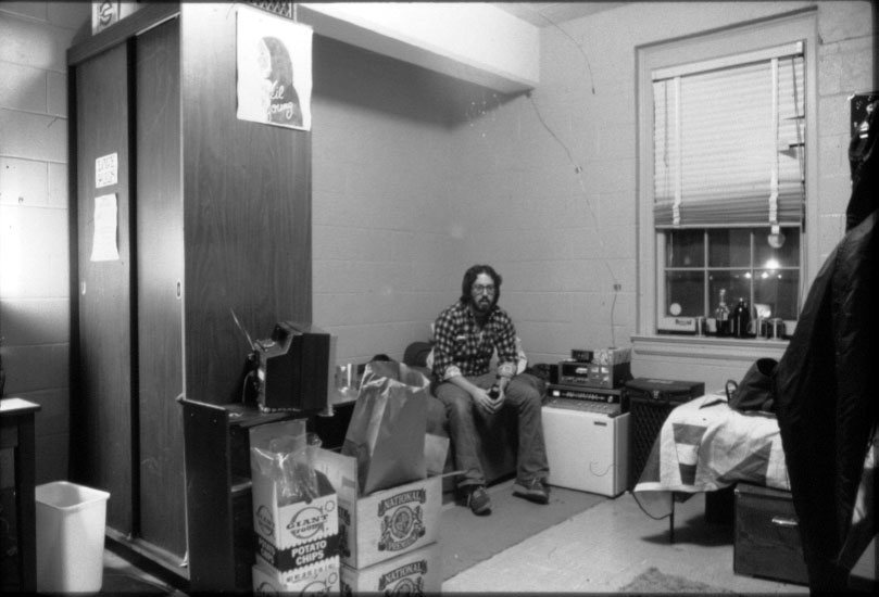 Dave, seated.